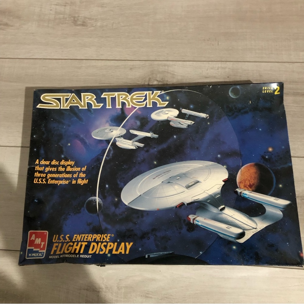 Star Trek flight display models
